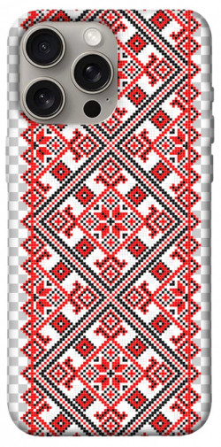 Чехол itsPrint Вышиванка 6 для Apple iPhone 15 Pro Max (6.7")