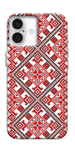 Чехол itsPrint Вышиванка 6 для Apple iPhone 16 (6.1")