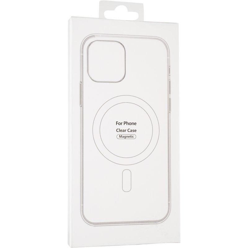 Прозрачный чехол Clear Case with MagSafe для Apple iPhone 16 Pro (6.3) | на картинке №3