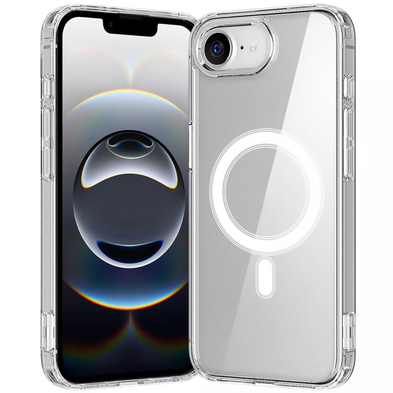 Прозорий чохол Clear Case with MagSafe для Apple iPhone 16e (6.1) | на малюнкі №6