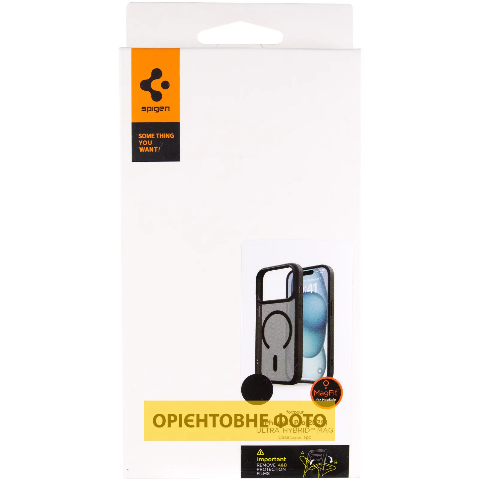 Чохол SGP Black Matte (MagFit) для Apple iPhone 17 Pro (6.3"), Black 1, Силікон, купити оптом з доставкою