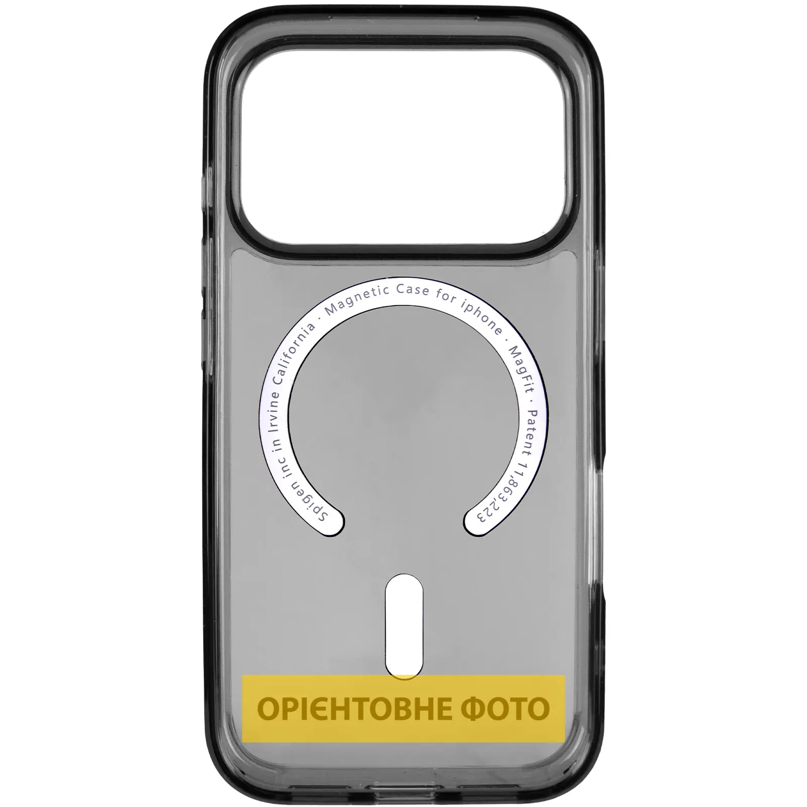 Чохол SGP Black Matte (MagFit) для Apple iPhone 17 Pro (6.3"), Black 3, Силікон, купити оптом з доставкою