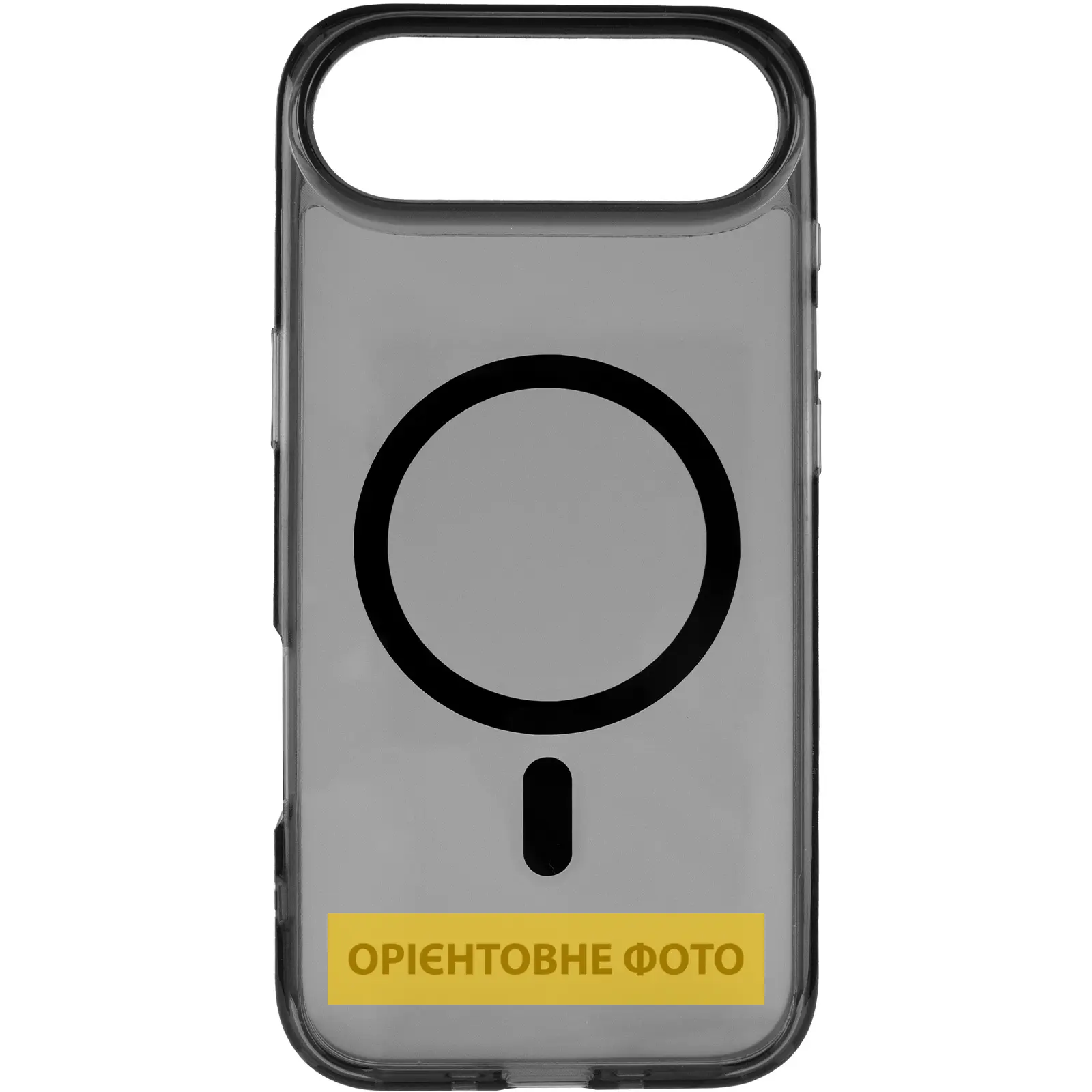 Чохол SGP Black Matte (MagFit) для Apple iPhone 17 Air (6.5"), Black 2, Силікон, купити оптом з доставкою