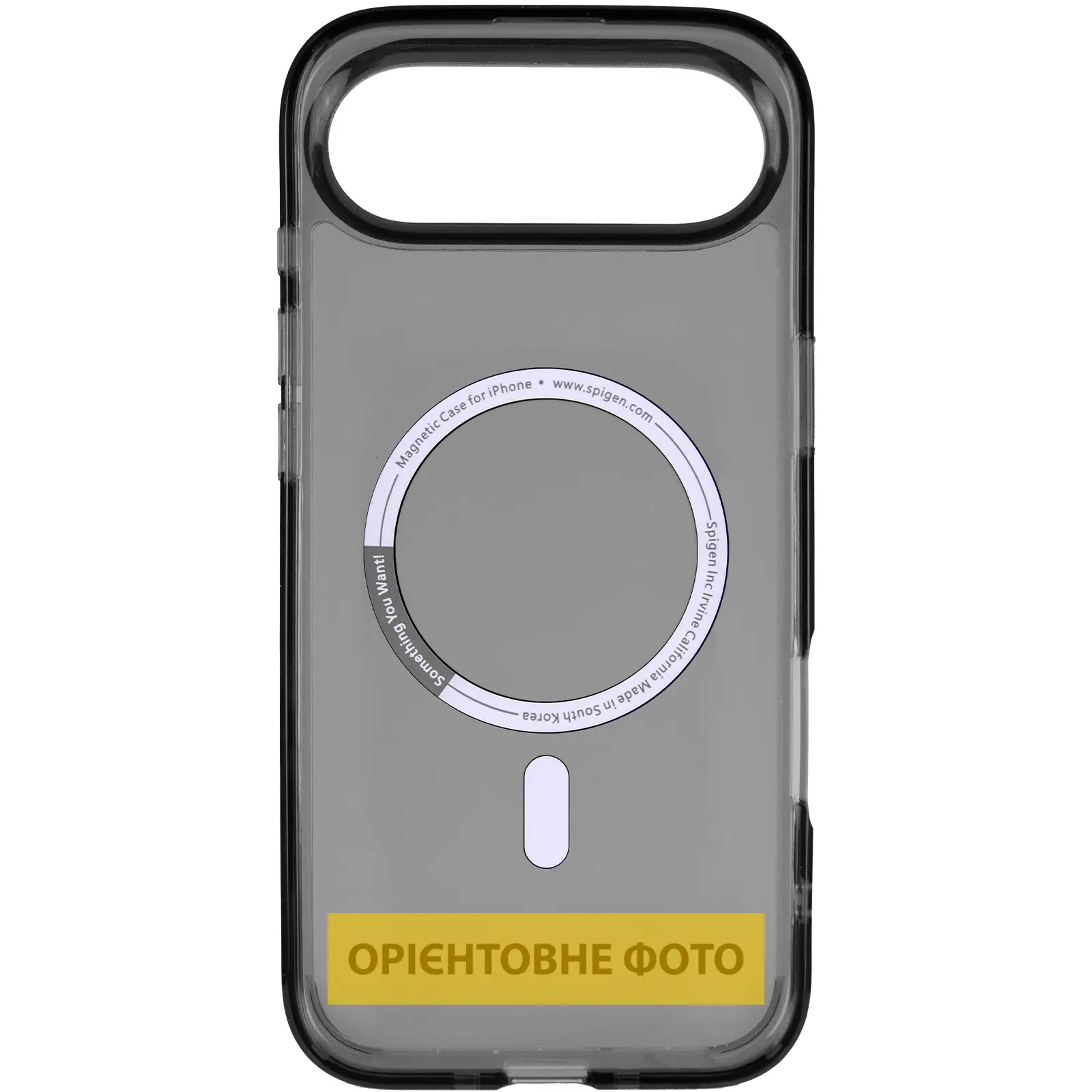 Чохол SGP Black Matte (MagFit) для Apple iPhone 17 Air (6.5"), Black 3, Силікон, купити оптом з доставкою