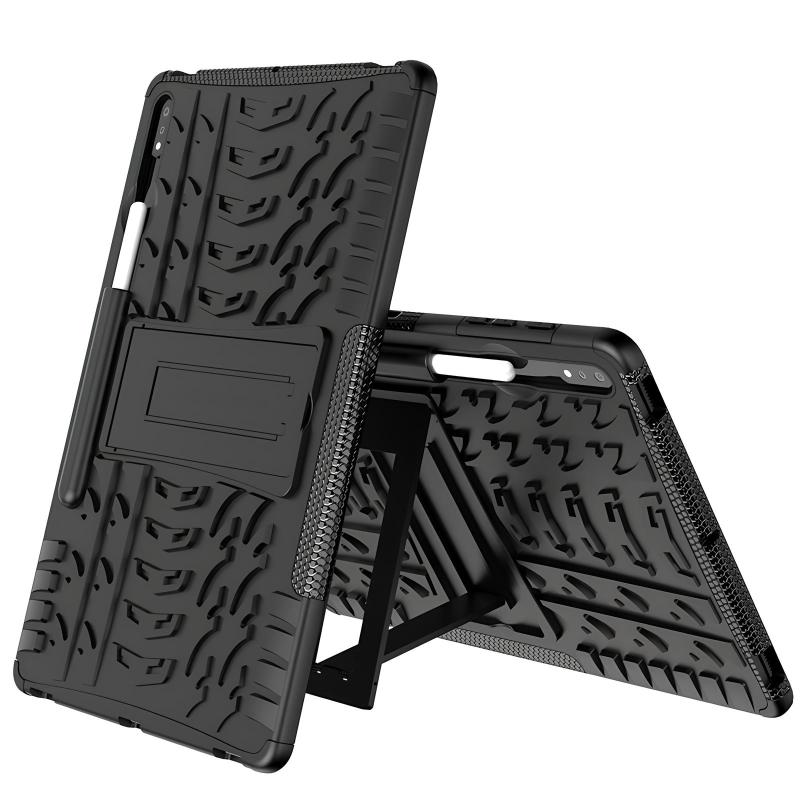 TPU+PC чохол Protector Stand для Samsung Galaxy Tab S9 / S9 FE / S10 FE на малюнкі №2