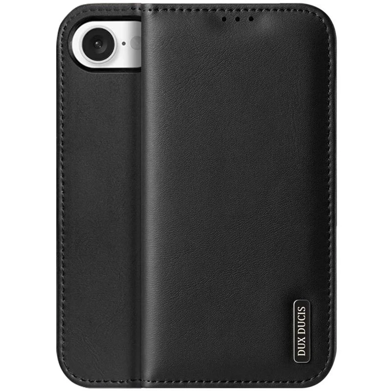 Чехол-книжка Dux Ducis Hivo для Apple iPhone 16e / 17e (6.1"), Искусственная кожа, купить оптом с доставкой