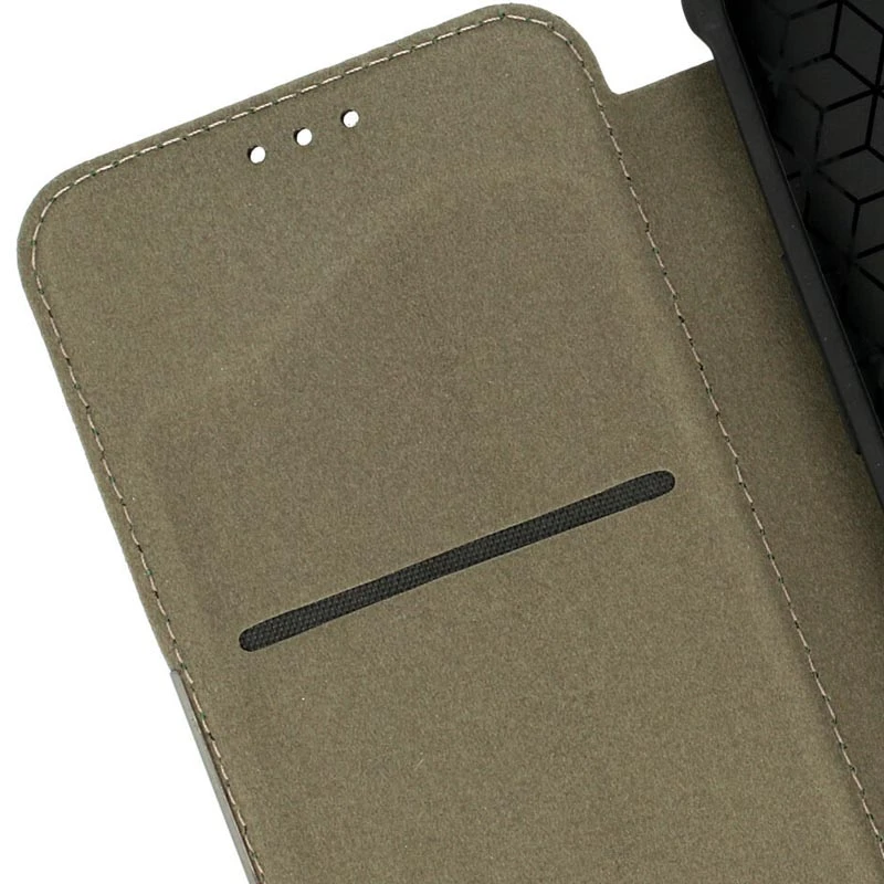 Кожаный чехол-книжка GETMAN Razor (PU) для Samsung Galaxy A15 4G/5G / M15 5G, Black 7, Искусственная кожа, купить оптом с доставкой
