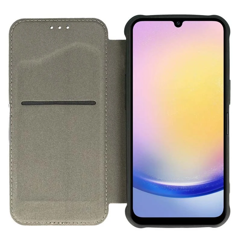Кожаный чехол-книжка GETMAN Razor (PU) для Samsung Galaxy A55, Black 3, Искусственная кожа, купить оптом с доставкой
