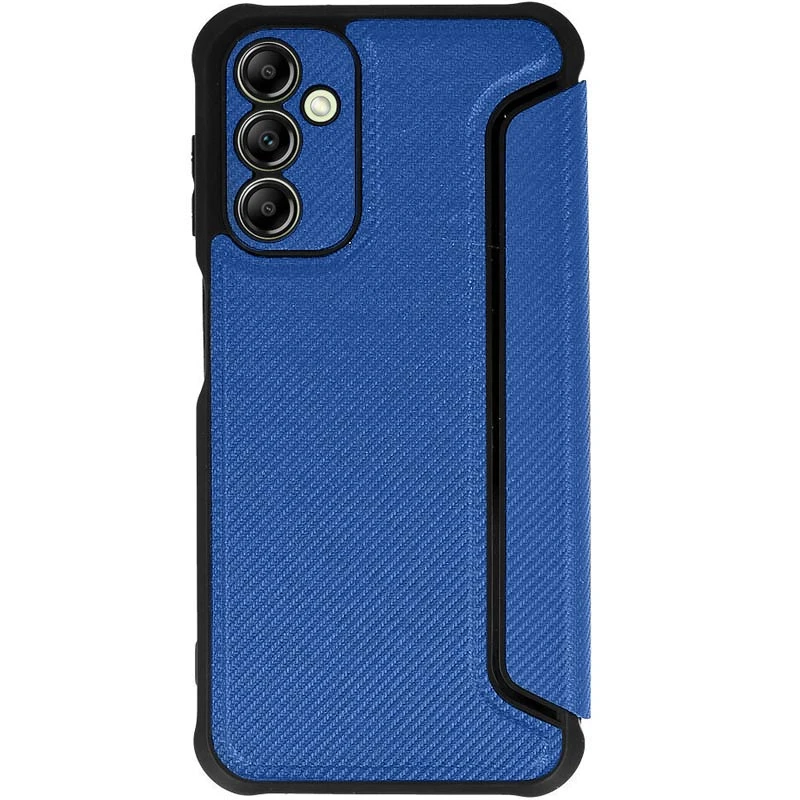 Кожаный чехол-книжка GETMAN Razor (PU) для Samsung Galaxy A55, Blue 1, Искусственная кожа, купить оптом с доставкой