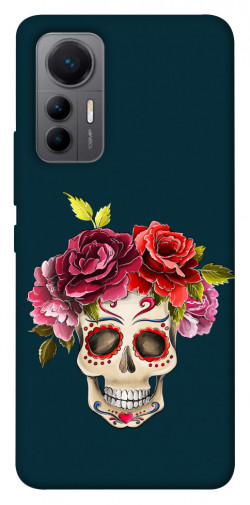 Чехол itsPrint Flower skull для Xiaomi 12 Lite
