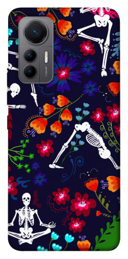 Чехол itsPrint Yoga skeletons для Xiaomi 12 Lite