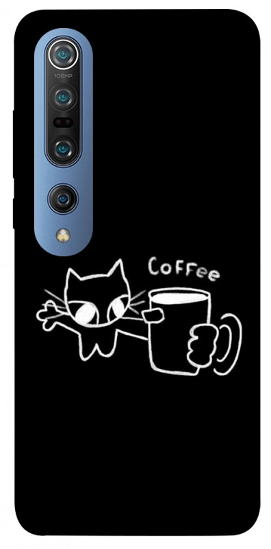 Чехол itsPrint Wake Up Call для Xiaomi Mi 10 / Mi 10 Pro, black, купить оптом с доставкой