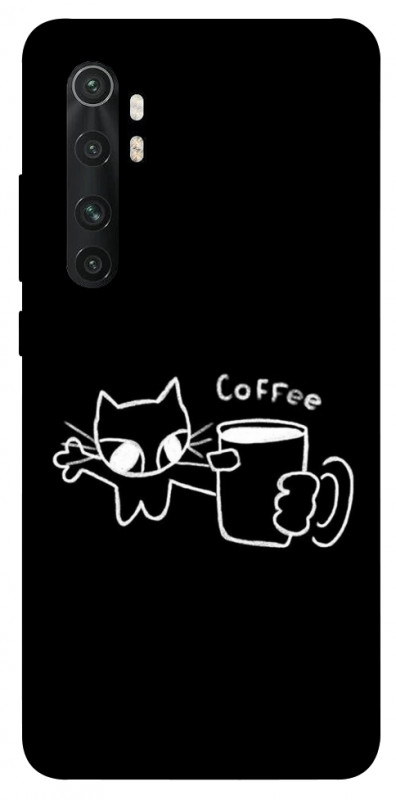 Чехол itsPrint Wake Up Call для Xiaomi Mi Note 10 Lite, black, купить оптом с доставкой