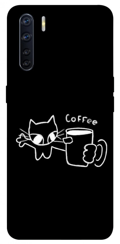 Чехол itsPrint Wake Up Call для Oppo A91, black, купить оптом с доставкой