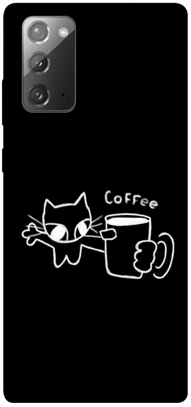 Чохол itsPrint Wake Up Call для Samsung Galaxy Note 20, black, купити оптом з доставкою