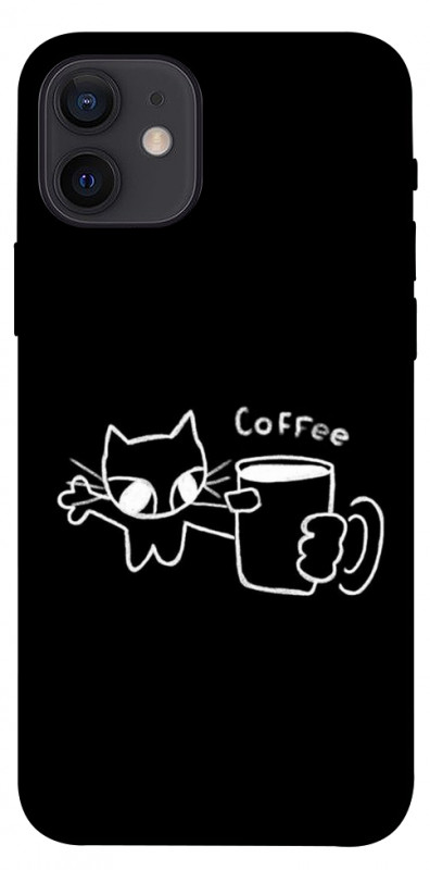 Чехол itsPrint Wake Up Call для Apple iPhone 12 Pro (6.1"), black, купить оптом с доставкой
