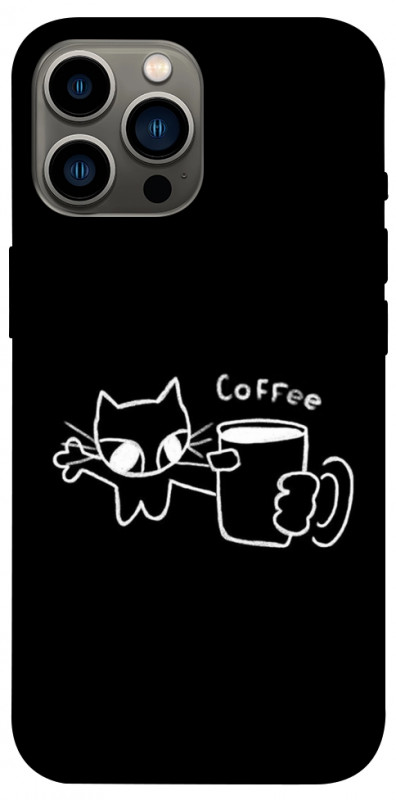 Чехол itsPrint Wake Up Call для Apple iPhone 12 Pro Max (6.7"), black, купить оптом с доставкой