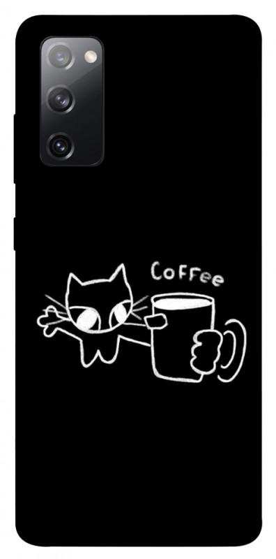 Чехол itsPrint Wake Up Call для Samsung Galaxy S20 FE, black, купить оптом с доставкой