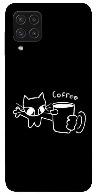 Чехол itsPrint Wake Up Call для Samsung Galaxy A22 4G, black, купить оптом с доставкой