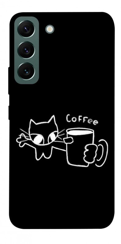 Чехол itsPrint Wake Up Call для Samsung Galaxy S22, black, купить оптом с доставкой