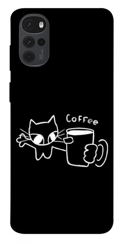 Чехол itsPrint Wake Up Call для Motorola Moto G22, black, купить оптом с доставкой