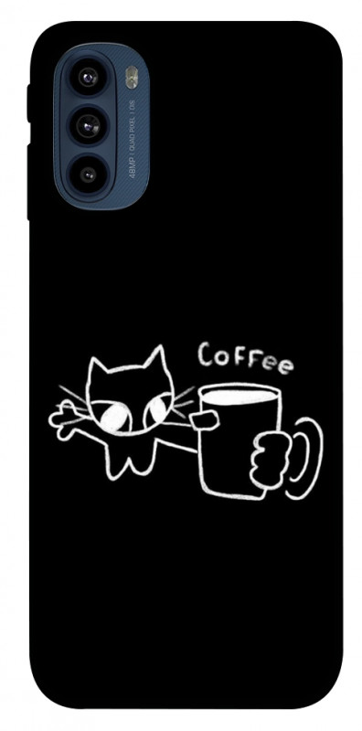 Чехол itsPrint Wake Up Call для Motorola Moto G41, black, купить оптом с доставкой