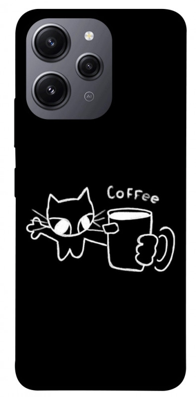 Чехол itsPrint Wake Up Call для Xiaomi Redmi 12, black, купить оптом с доставкой