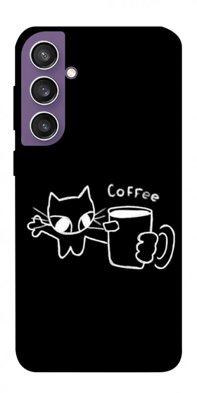 Чехол itsPrint Wake Up Call для Samsung Galaxy S23 FE, black, купить оптом с доставкой