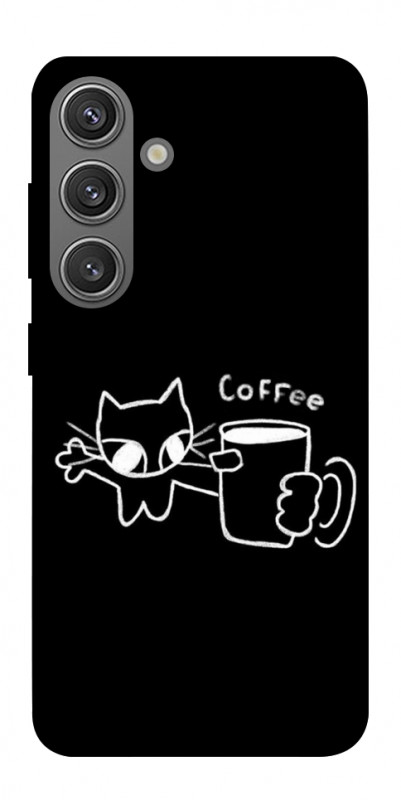 Чехол itsPrint Wake Up Call для Samsung Galaxy S24, black, купить оптом с доставкой