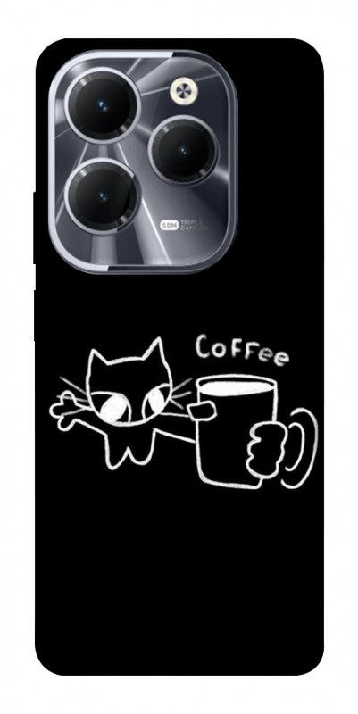 Чехол itsPrint Wake Up Call для Infinix Hot 40, black, купить оптом с доставкой