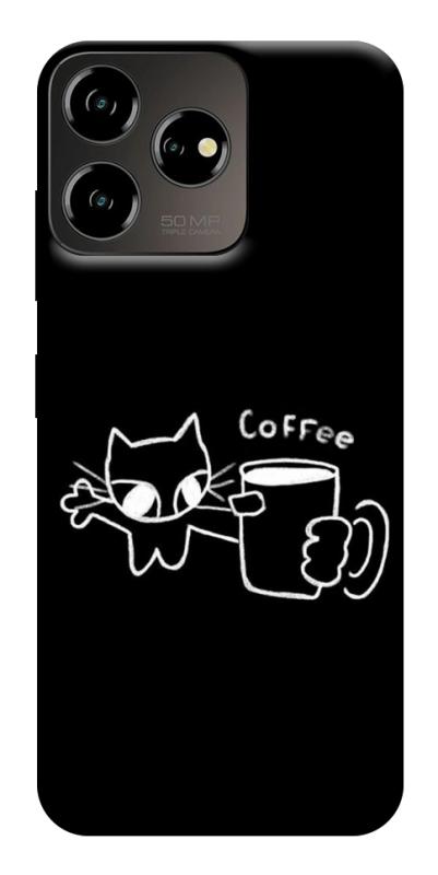 Чехол itsPrint Wake Up Call для ZTE Blade V50 Desing 4G, black, купить оптом с доставкой