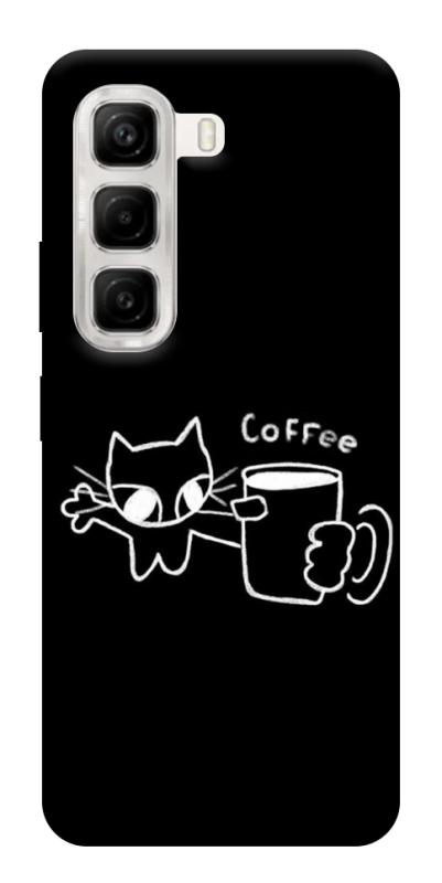 Чехол itsPrint Wake Up Call для Infinix Hot 50 4G, black, купить оптом с доставкой