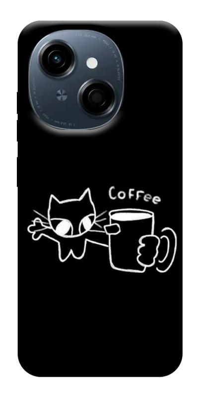 Чехол itsPrint Wake Up Call для TECNO Spark Go 1, black, купить оптом с доставкой