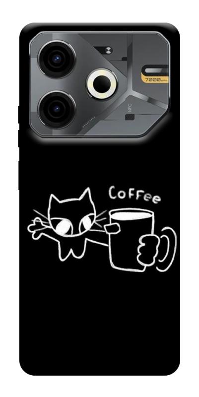 Чохол itsPrint Wake Up Call для TECNO Pova 6 Neo (LI6), black, купити оптом з доставкою