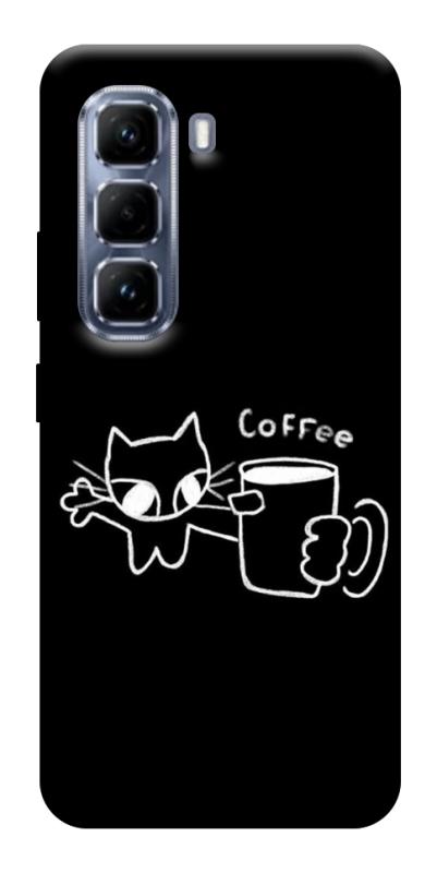 Чехол itsPrint Wake Up Call для Infinix Hot 50 Pro, black, купить оптом с доставкой