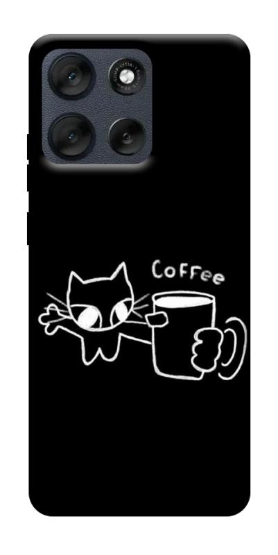 Чехол itsPrint Wake Up Call для Motorola Moto G56 5G, black, купить оптом с доставкой