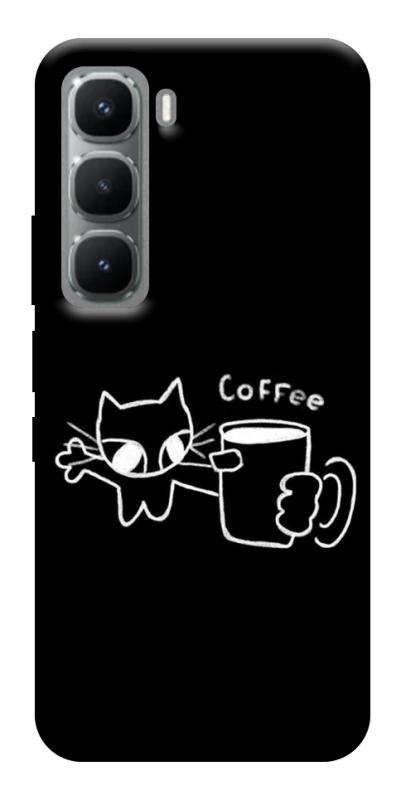 Чехол itsPrint Wake Up Call для Infinix Hot 60 Pro, black, купить оптом с доставкой