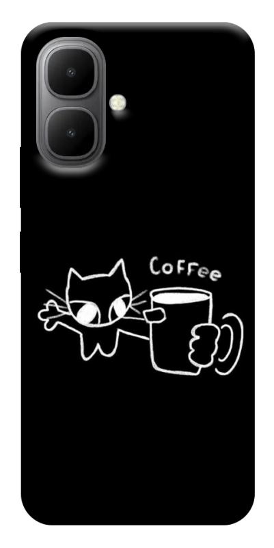 Чехол itsPrint Wake Up Call для Infinix Smart 10, black, купить оптом с доставкой