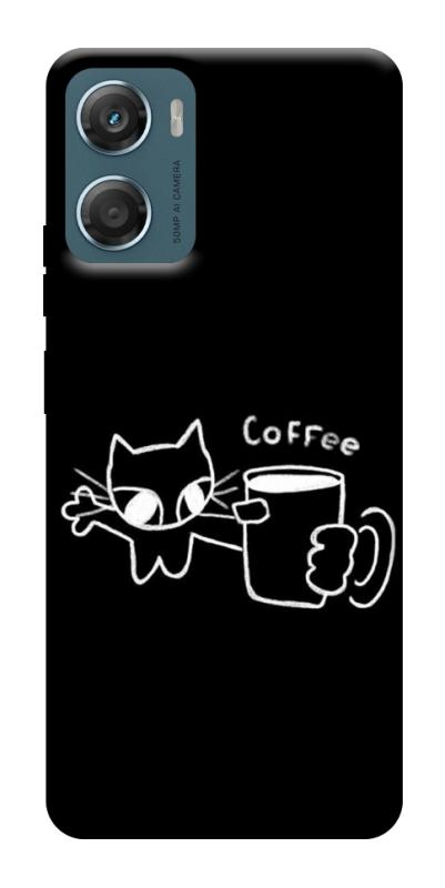 Чехол itsPrint Wake Up Call для Motorola Moto G06, black, купить оптом с доставкой