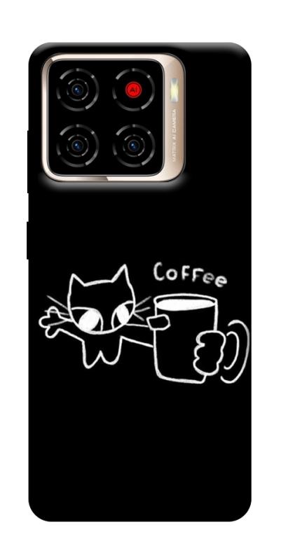 Чехол itsPrint Wake Up Call для ZTE Blade A56, black, купить оптом с доставкой