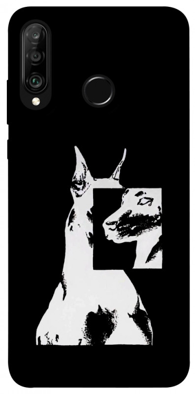 Чохол itsPrint Look для Huawei P30 lite, black, купити оптом з доставкою