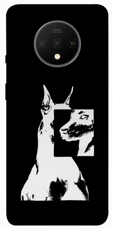 Чохол itsPrint Look для OnePlus 7T, black, купити оптом з доставкою