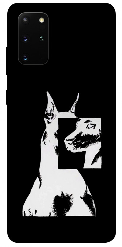 Чехол itsPrint Look для Samsung Galaxy S20+, black, купить оптом с доставкой