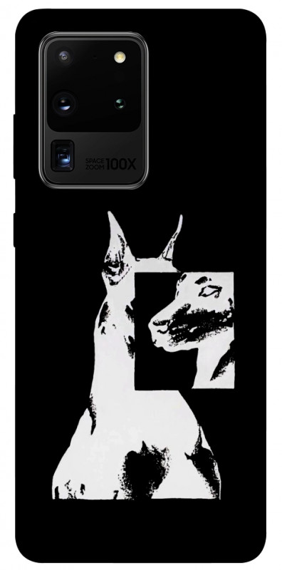 Чехол itsPrint Look для Samsung Galaxy S20 Ultra, black, купить оптом с доставкой