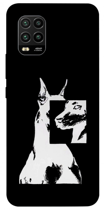 Чехол itsPrint Look для Xiaomi Mi 10 Lite, black, купить оптом с доставкой