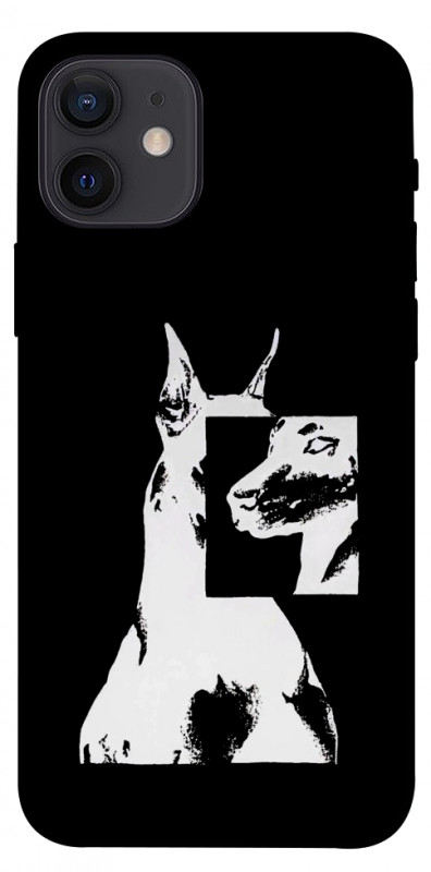 Чехол itsPrint Look для Apple iPhone 12 Pro (6.1"), black, купить оптом с доставкой