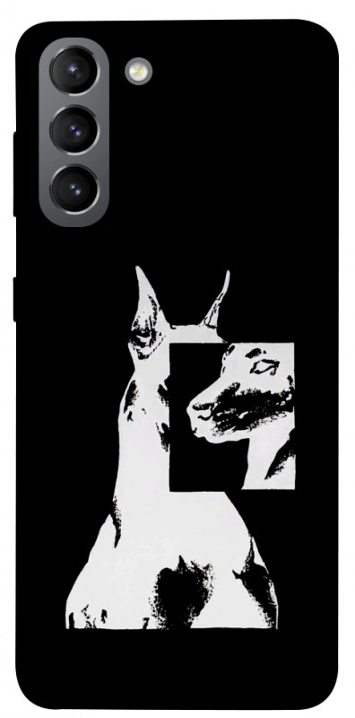Чехол itsPrint Look для Samsung Galaxy S21, black, купить оптом с доставкой