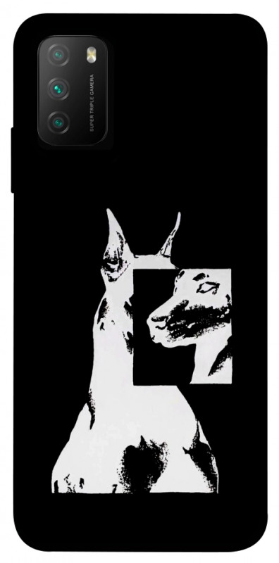 Чехол itsPrint Look для Xiaomi Poco M3, black, купить оптом с доставкой