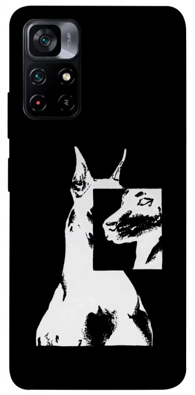 Чехол itsPrint Look для Xiaomi Poco M4 Pro 5G, black, купить оптом с доставкой