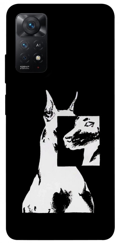 Чехол itsPrint Look для Xiaomi Redmi Note 11 Pro 4G/5G, black, купить оптом с доставкой